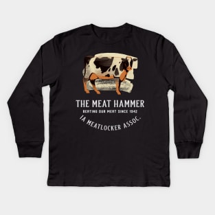 The Meat Hammer Kids Long Sleeve T-Shirt